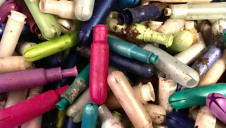 The Women's Environment Network estimates that 200,000 tonnes of menstrual products and their packaging are wasted annually in the UK. Image: Simon Ryder-Burbidge